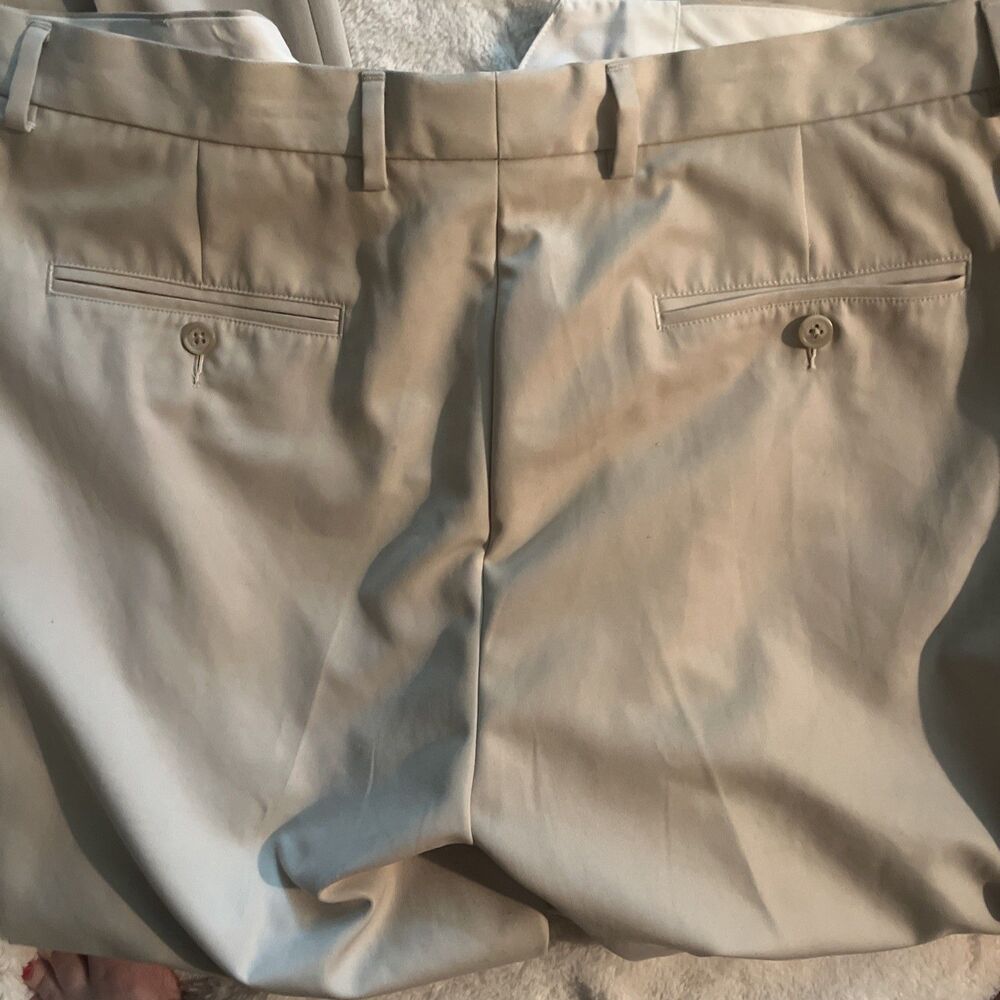 Daniel Cremieux khaki Tan Pants Signature Collection 36 x 32 - Picture 4 of 4